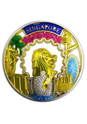 Singapore Ïcon & Landmark"Magnet